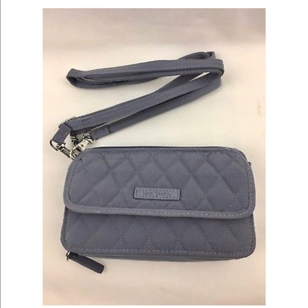 Vera Bradley carbon gray all in one crossbody